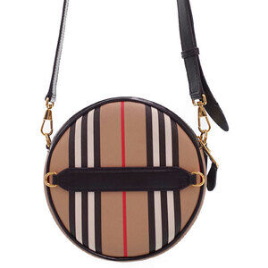 Burberry Icon Stripe Canvas Louise Bag Shoulder